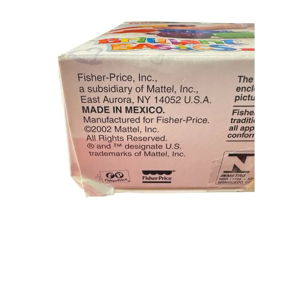 Fisher Price Vintage 2002 Snap-Lock Beads 11 Piece Baby Learning Sensory Toy